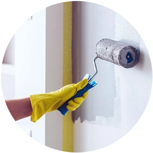 Wandbeschichtung mit Epoxid